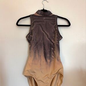 Sleeveless Watercolor Leotard